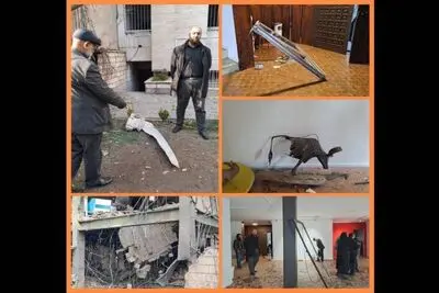 یک گالری هدف حمله آمریکا و رژیم صهیونیستی 