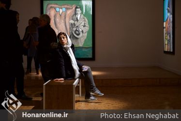 نمايشگاه آثار قاسم حاجی‌زاده در گالری شهریور