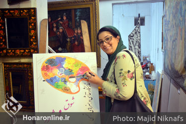 نمایشگاه نقاشی سانلی مرادی درگالری شیث