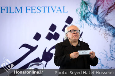 مراسم قرعه‌کشی جدول سینمای رسانه‌ها در سی و ششمین جشنواره فیلم فجر در پردیس ملت