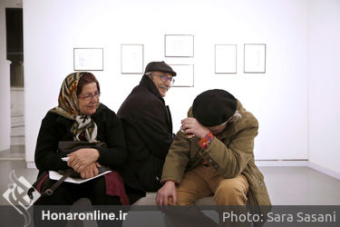 افتتاحیه نمایشگاه طراحی منوچهر صفرزاده در گالری هور