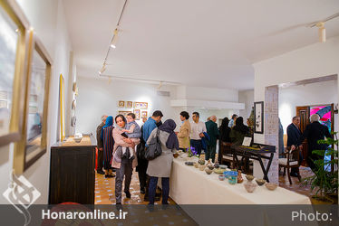 نمایشگاه آثار نقاشی و سرامیک چیبا میاماتو در خانه سرامیک فرزانه 