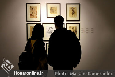 نمایشگاه نقاشی‌های غلامحسین سهرابی در گالری شیرین 2