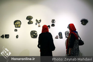 نمایشگاه نقاشی و چیدمان ملاحت محب‌خواه در گالری شیرین