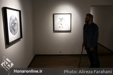 نمایشگاه آثار کامبیز درم بخش و سهیل حسینی در گالری آ
