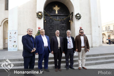 مراسم تجلی دوستی و الفت مسلمانان و مسیحیان 