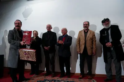 مراسم زادروز غلامحسین امیرخانی در موزه هنرهای دینی امام علی(ع)