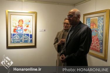 نمایشگاه نقاشی‌های علی قهرمانی در گالری سیحون