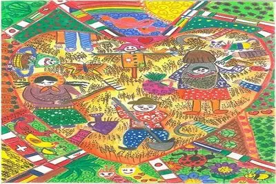 7-year-old Iranian girl wins FAO poster contest for 2nd time