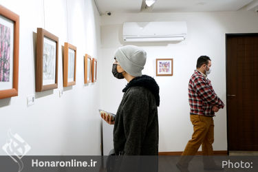 نمایشگاه نقاشی فرنوش امینی نسب در گالری بهارک