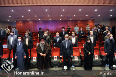 مراسم رونمایی از سردیس شهید حاج قاسم سلیمانی در تالار رودکی