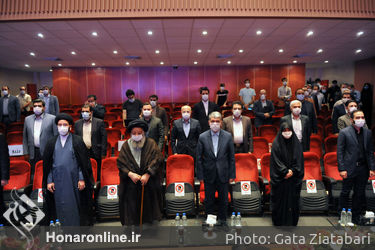 مراسم رونمایی از سردیس شهید حاج قاسم سلیمانی در تالار رودکی