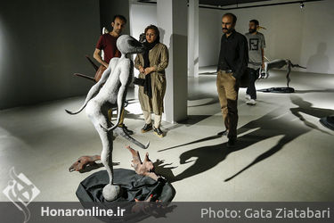 نمایشگاه آثار مانی رامهرمزی در گالری آ