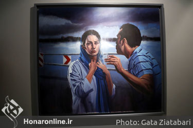 نمایشگاه  نقاشی‌های محمود باجلان در گالری ویستا