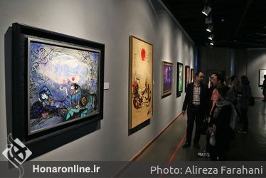 نمایشگاه آثار ناصر اویسی در موزه هنرهای معاصر