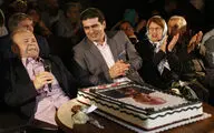 جشن تولد محمدعلی کشاورز در پردیس سینمایی شهرک