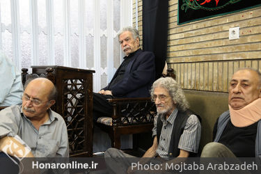 مراسم ختم زنده یاد حسین عرفانی در مسجد بلال