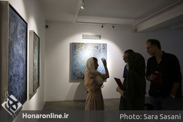 نمایشگاه نقاشی آناهیتا غضنفری در گالری شیرین