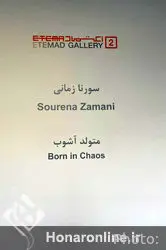 نمایشگاه آثار سورنا زمانی در گالری اعتماد