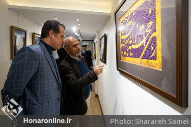 نمایشگاه گروهی نقاشیخط و خوشنویسی هنرجویان باربد یزدانی در نگارخانه بهارک