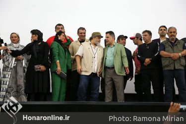 اکران فیلم "ایکس لارج" در سینما آستارا تجریش