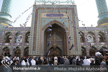 مراسم عزاداری ظهر تاسوعا در امامزاده صالح