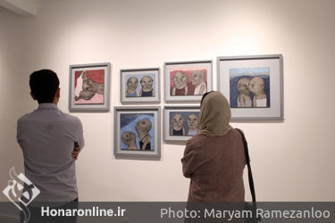 نمایشگاه نقاشی‌های طناز توسلی در گالری هپتا