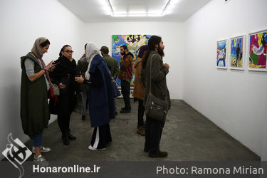 نمایشگاه طراحی و نقاشی علی نصیر در گالری اُ