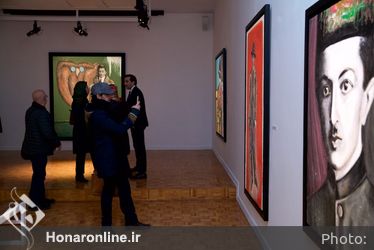 نمايشگاه آثار قاسم حاجی‌زاده در گالری شهریور
