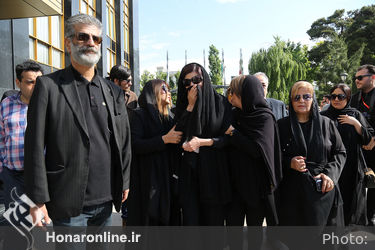 مراسم تشییع پیکر مرحوم ناصر چشم آذر