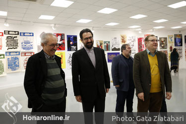 بازدید معاون هنری وزارت فرهنگ و ارشاد اسلامی از نمایشگاه سرو نقره ای