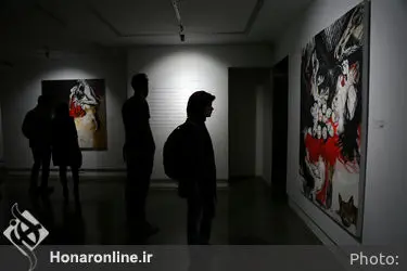 نمایشگاه نقاشی محجوب ظهوریان در گالری ثالث