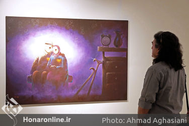 نمایشگاه نقاشی الیکا کشاورز در گالری نگر