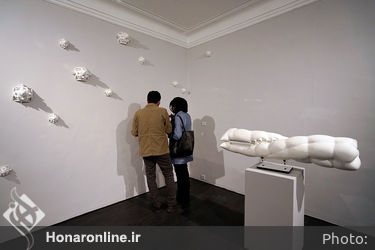 نمایشگاه مجسمه‌های کامبیز صبری در گالری خاک
