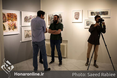 نمایشگاه نقاشی‌های مهدی عربی در گالری نیان