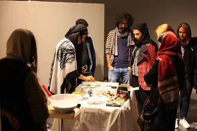 پنجمین شب پرفورمنس "مکاشفات شخصی"‎در گالری ایرانشهر