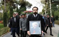 مراسم تشییع پیکر تورج شعبانخانی در تالار وحدت