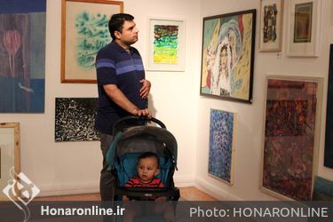دومین بازار آثار هنری در خانه هنرمندان