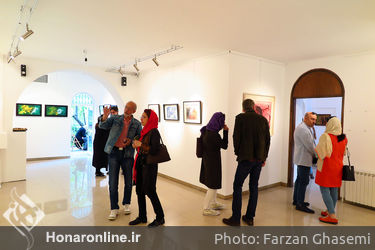  نمایشگاه آثار ناصر اویسی در گالری آتبین