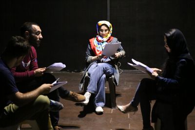 علیرضا مهران و پیمان صفرزاده در "جلسه نهم"