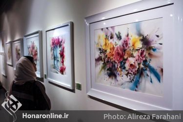 نمایشگاه آثار آبرنگ در گالری خیال موسسه صبا