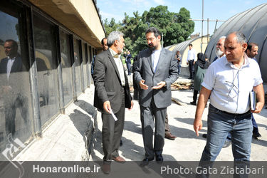 بازدید معاون امور هنری از روند بهسازی موزه هنرهای معاصر تهران