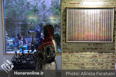 نمایشگاه آثاری از حسین محجوبی در گالری شماره چهار
