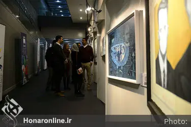 افتتاحیه ششمین دوسالانه نقاشی دامونفر