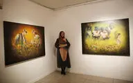 Nafiseh Emran Painting Exhibition Underway