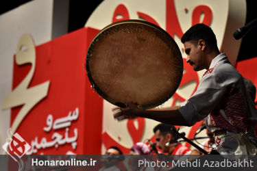 گروه موسیقی فولکلور ژیار در سی و پنجمین جشنواره موسیقی فجر
