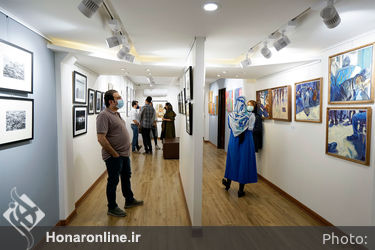 نمایشگاه گروهی مرور در نگارخانه بهارک