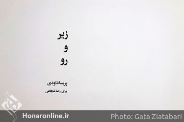 نمایشگاه آثار و کتاب پریسا داودی در گالری ۰۰۹۸۲۱