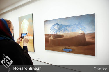 افتتاحیه نمایشگاه آثار حامد صحیحی در گالری طراحان آزاد