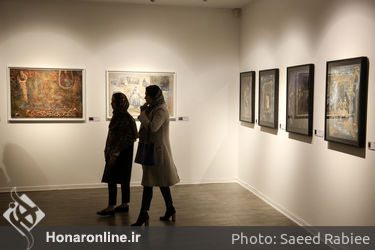 نمایشگاه نقاشی ناصر پلنگی و لباس بهنود جواهرپور در گالری آریانا 